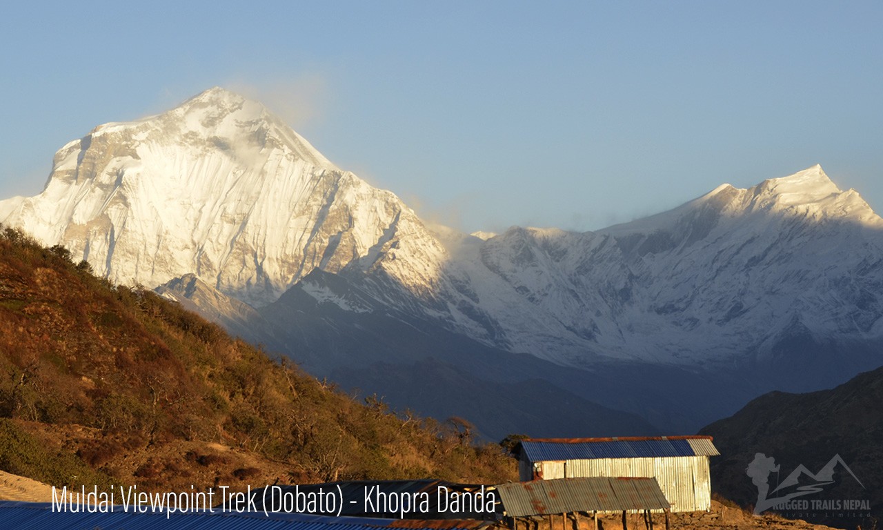 trekking in nepal annapurna muldai viewpoint khopra danda